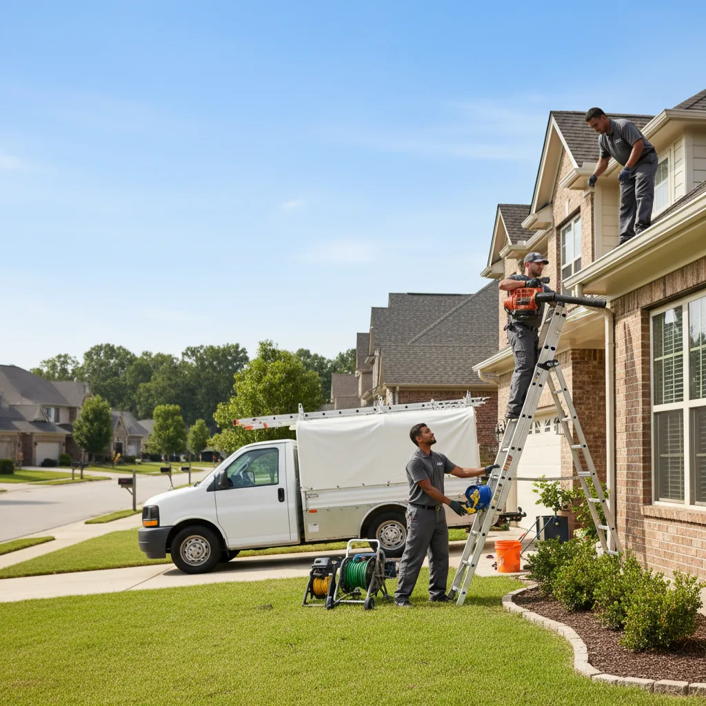 Home Gutter Service in Holcomb, IL near me